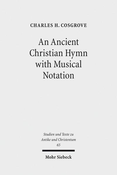 An Ancient Christian Hymn with Musical Notation