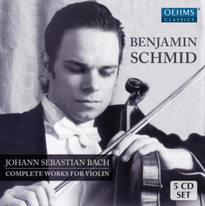 Sämtliche Werke für Violine, 5 Audio-CDs