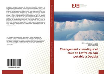 Changement climatique et coût de l’offre en eau potable à Douala