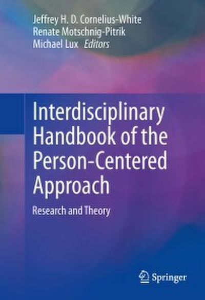 Interdisciplinary Handbook of the Person-Centered Approach