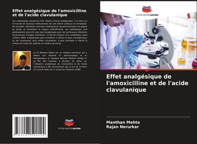 Effet analgésique de l’amoxicilline et de l’acide clavulanique