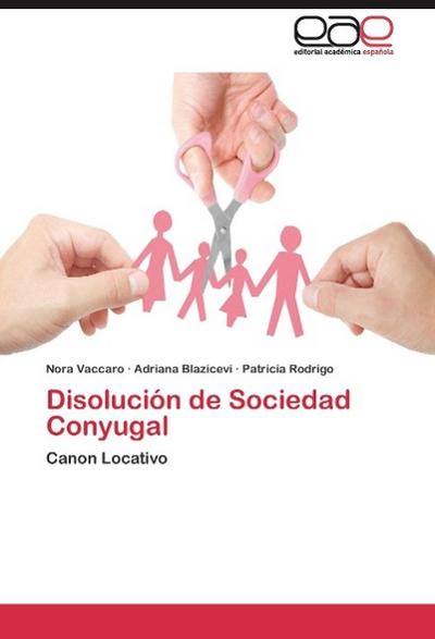 Disolución de Sociedad Conyugal