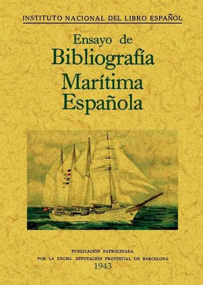 Ensayo de bibliografía marítima española
