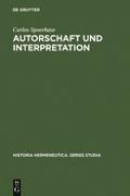 Autorschaft und Interpretation