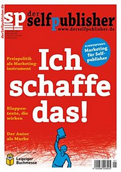 der selfpublisher 1, 1-2016, Heft 1, März 2016