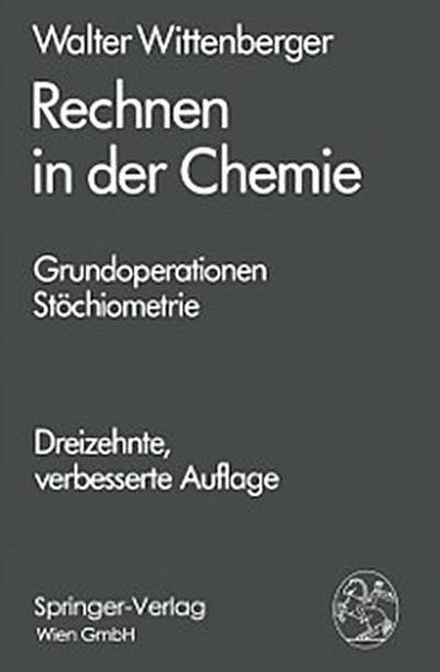 Rechnen in der Chemie