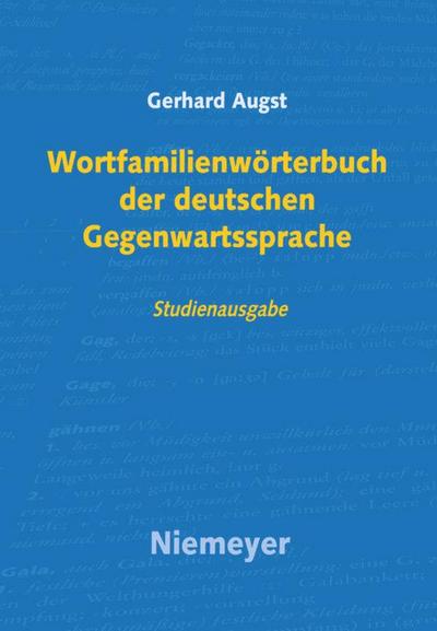 Wortfamilienwörterbuch der deutschen Gegenwartssprache