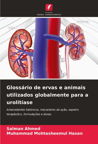 Glossário de ervas e animais utilizados globalmente para a urolitíase