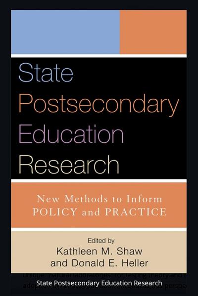 State Postsecondary Education Research