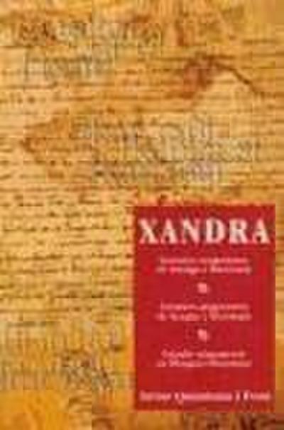 Quintana, A: Xandra : estudis aragonesos de llengua i litera