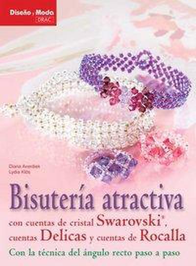 Bisutería atractiva con cuentas de cristal Swarovski, cuentas delicas y cuentas de rocalla