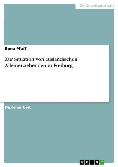 Zur Situation von ausländischen Alleinerziehenden in Freiburg
