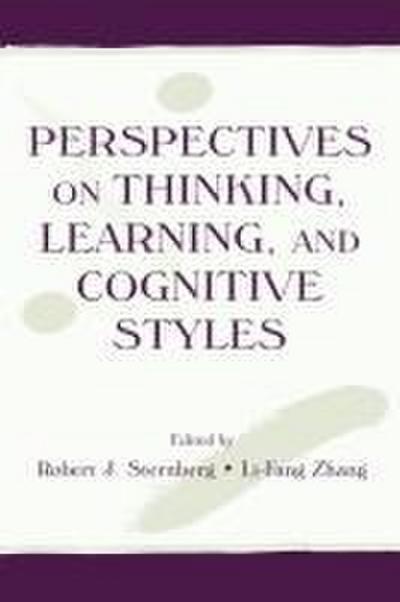 Perspectives on Thinking, Learning, and Cognitive Styles