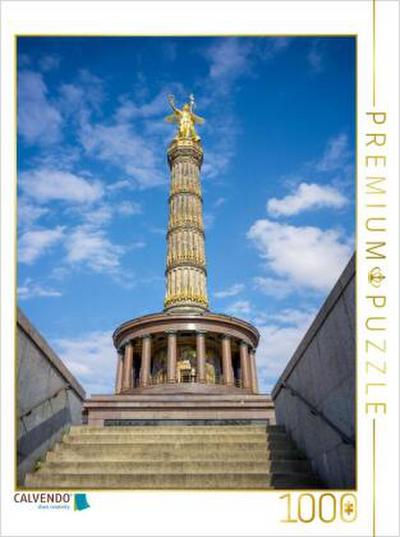 CALVENDO Puzzle Berlin - Goldelse auf der Siegessäule | 1000 Teile Lege-Größe 64x48cm Foto-Puzzle für glückliche Stunden