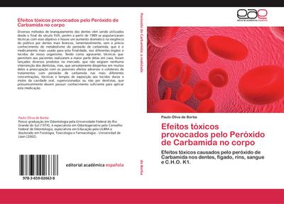 Efeitos tóxicos provocados pelo Peróxido de Carbamida no corpo