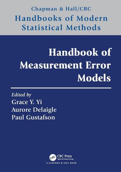 Handbook of Measurement Error Models