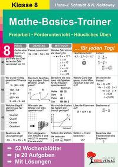 Mathe-Basics-Trainer Klasse 8
