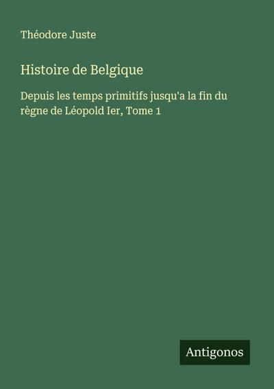 Histoire de Belgique