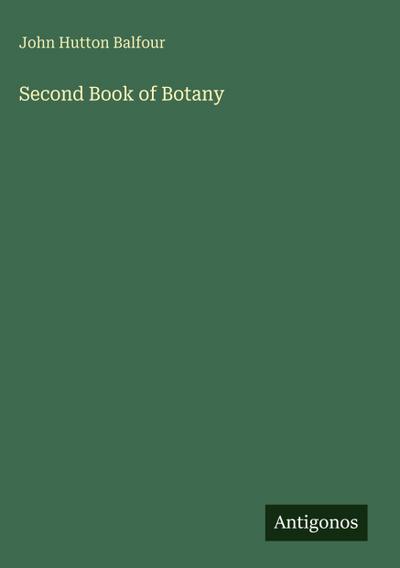 Second Book of Botany