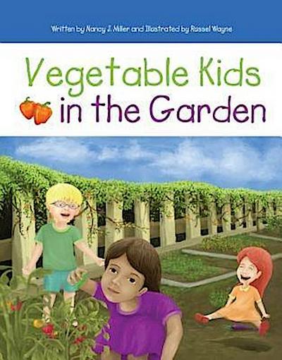 Vegetable Kids in the Garden