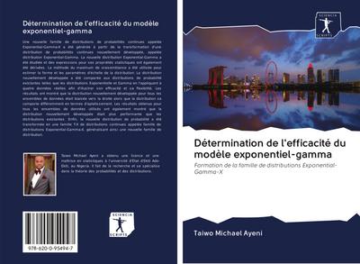 Détermination de l’efficacité du modèle exponentiel-gamma