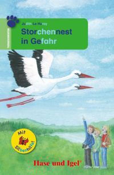 Storchennest in Gefahr - Silbenhilfe