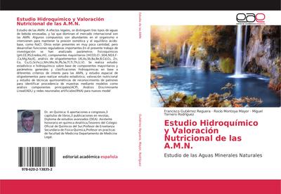 Estudio Hidroquímico y Valoración Nutricional de las A.M.N.
