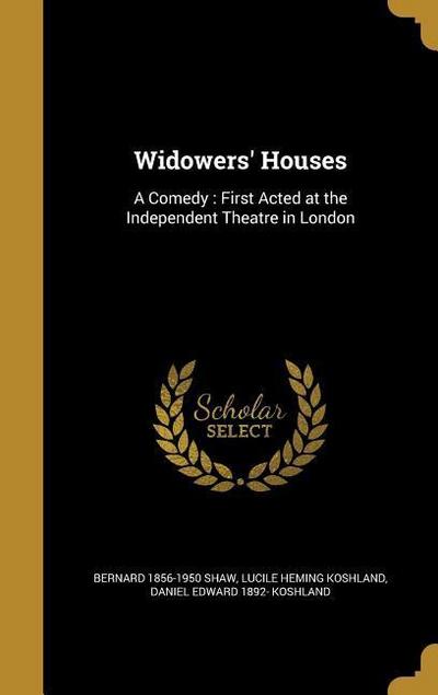 Widowers’ Houses