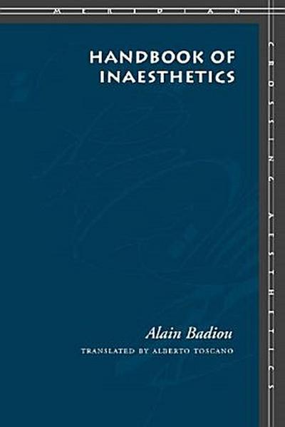 Handbook of Inaesthetics