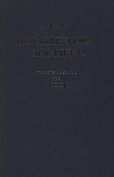 Augenärztliche Eingriffe