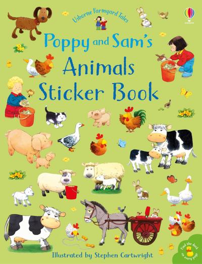 Poppy and Sam’s Animals Sticker Book