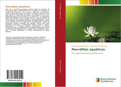MacrÃ³fitas aquÃ¡ticas Neves Maria Aparecida Author