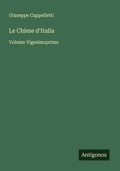Le Chiese d'Italia 