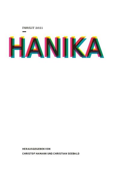 Hanika, I: Iris Hanika