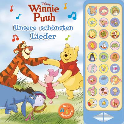 Disney Winnie Puuh: Unsere schönsten Lieder - 27-Button-Soundbuch