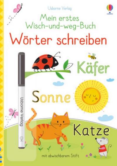 Mein erstes Wisch-und-weg-Buch - Wörter schreiben