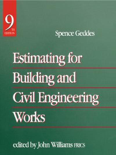 Estimating for Building & Civil Engineering Work