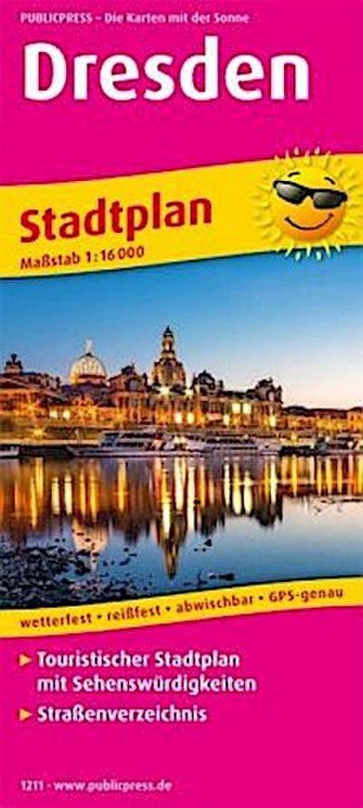 Dresden Stadtplan 1:16 000