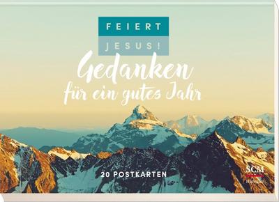 Feiert Jesus! Gedanken für ein gutes Jahr - Postkartenbuch