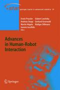 Advances in Human-Robot Interaction