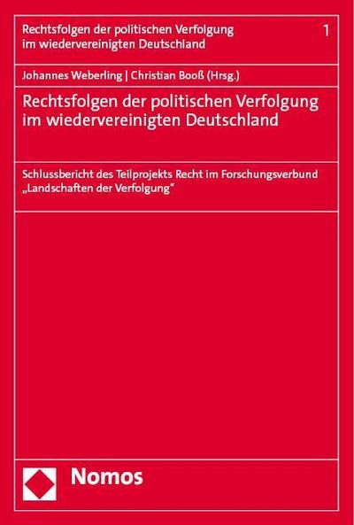 Rechtsfolgen der politischen Verfolgung im wiedervereinigten Deutschland