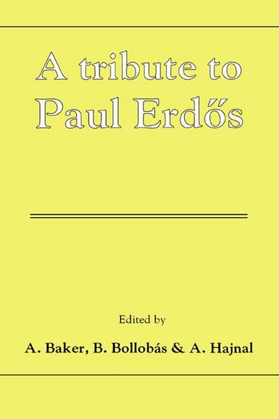 A Tribute to Paul Erdos