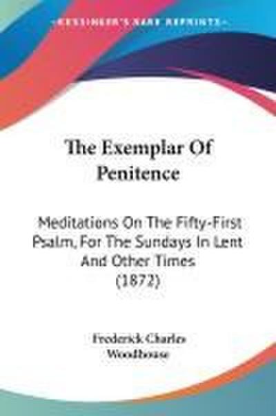 The Exemplar Of Penitence