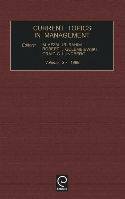 Current topics in management