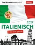 Italienisch Sprachkalender 2027 - Italienisch lernen leicht gemacht - Tagesabreißkalender