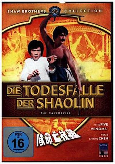 Die Todesfalle der Shaolin, 1 DVD