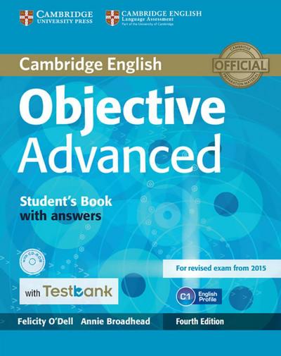 Testbank Objective Advanced Fourth edition: Student’s Book with answers with CD-ROM with Testbank