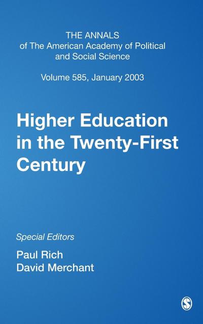 Higher Education in the Twenty-First Century