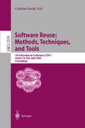 Software Reuse: Methods, Techniques, and Tools