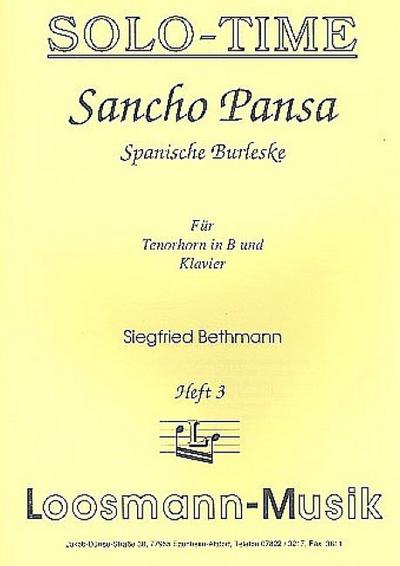 Sancho Pansafür Tenorhorn und Klavier